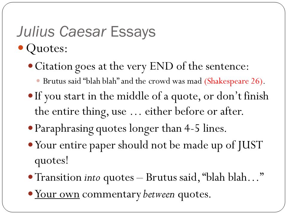 Foreshadowing in julius caesar essay